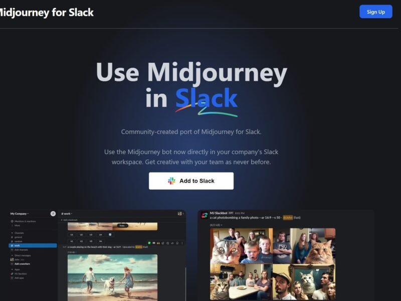 Midjourney for Slack