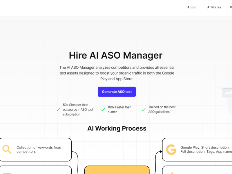 AI ASO Manager