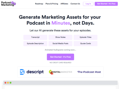 Podcast Marketing AI