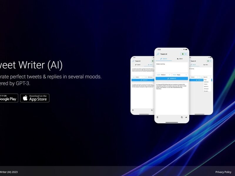 Tweet Writer AI