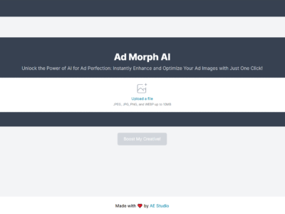 Ad Morph AI