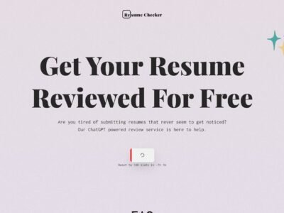 AI Resume Checker