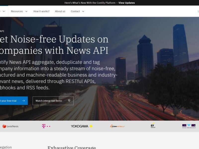 Contify News API