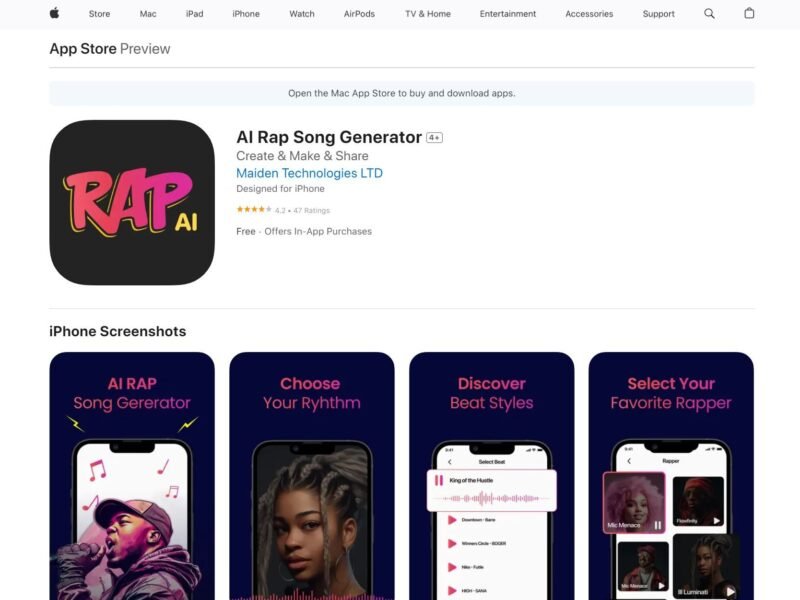 AI Rap Song Generator