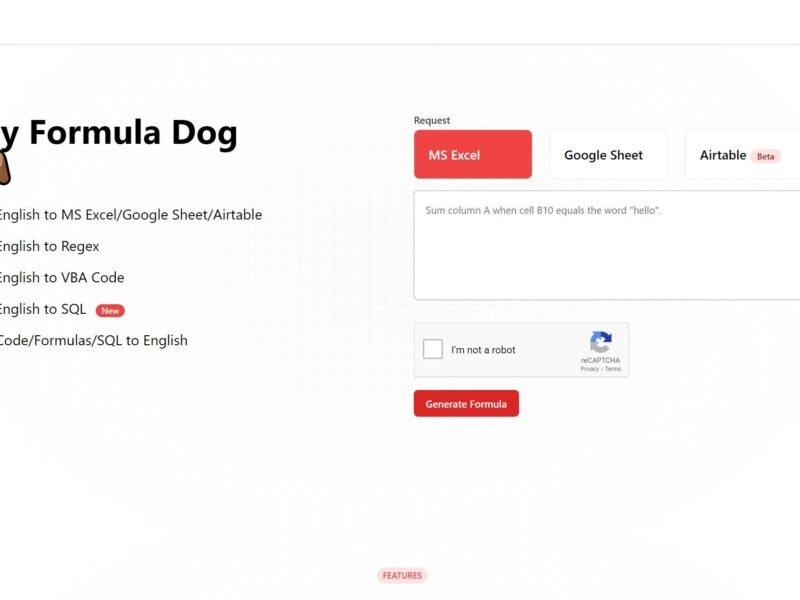 Formula.dog