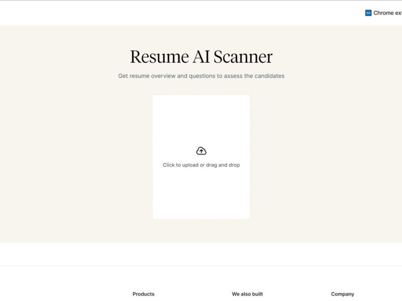 Resume AI Scanner