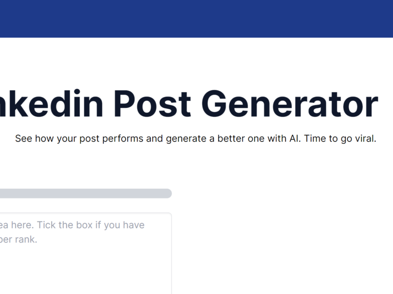 LinkedIn Post Generator