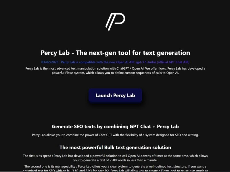 Percy Lab