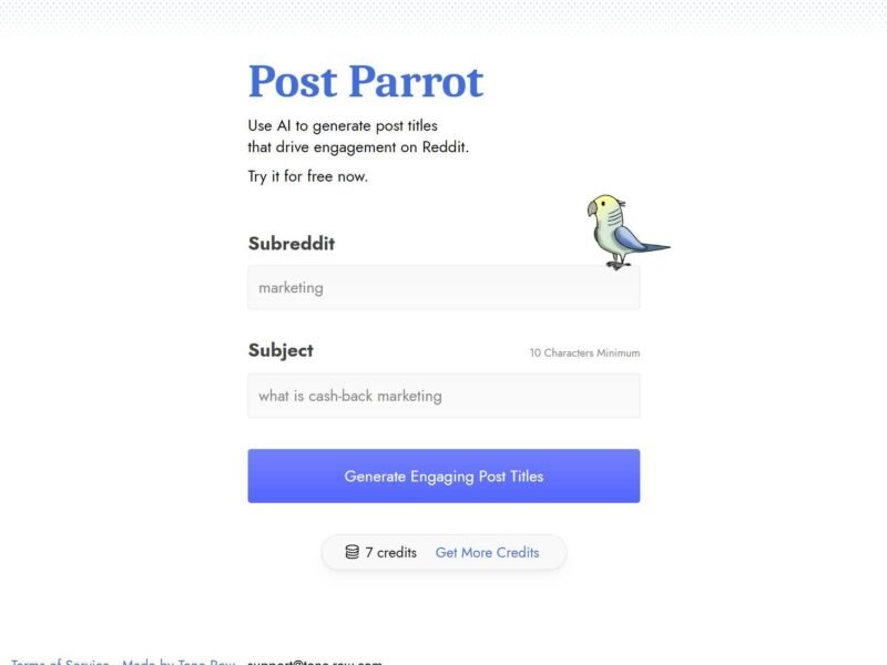 Post Parrot