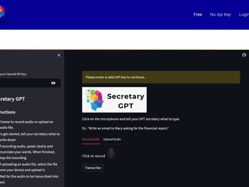 Secretary GPT