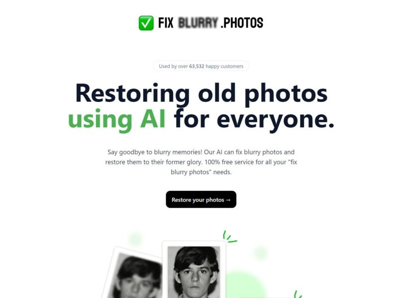 Fixblurry.photos