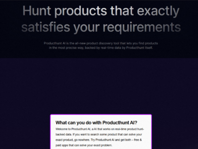 Producthunt AI