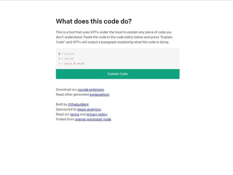 What does this code do?