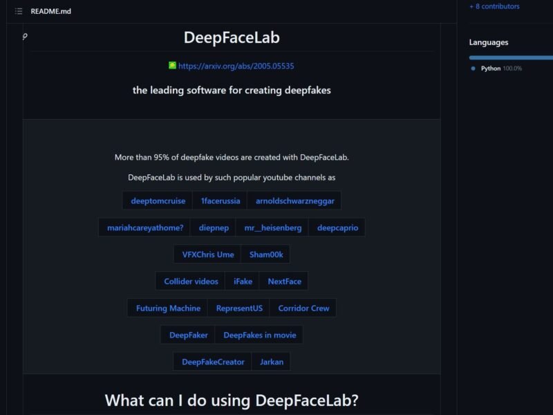 DeepFaceLab