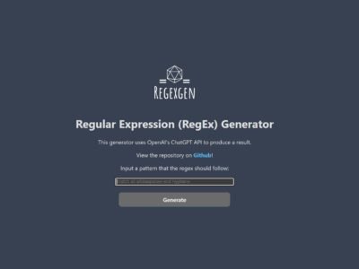 RegEx Generator