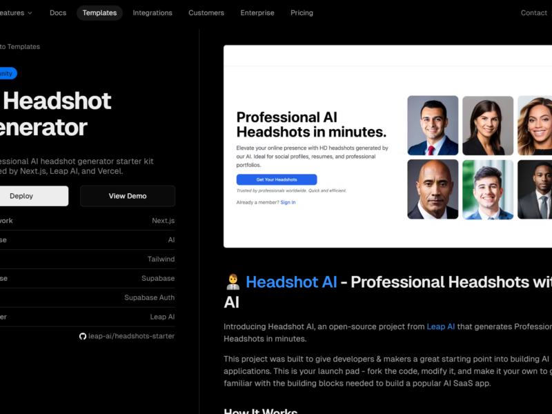 AI Headshot Generator