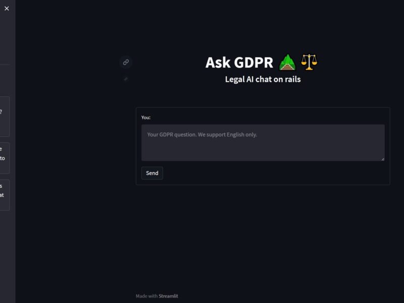 Ask GDPR