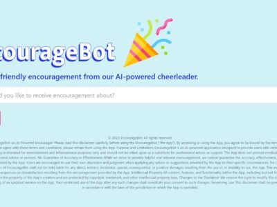 Encouragebot